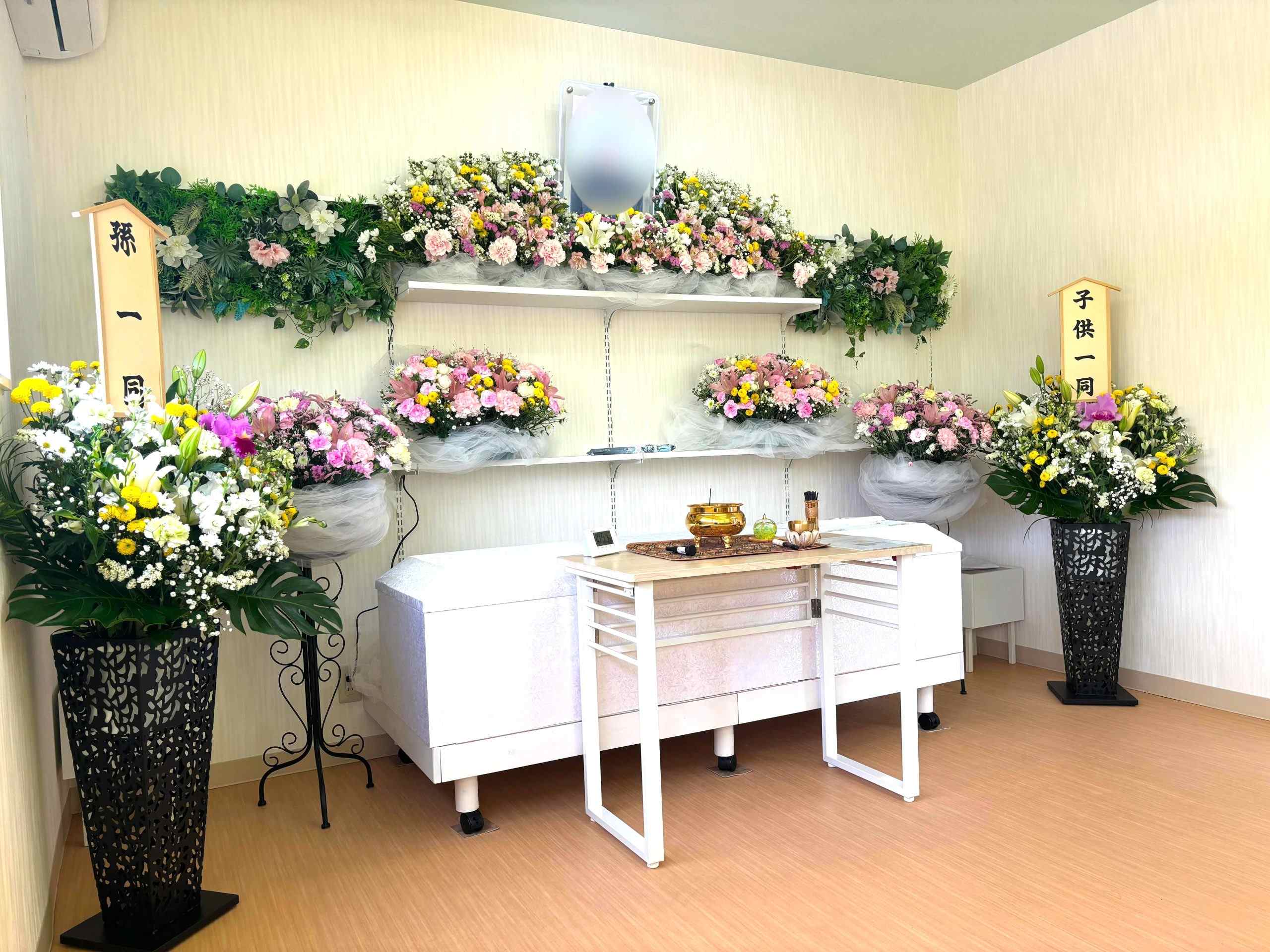 おすすめプラン施行例　供花２
